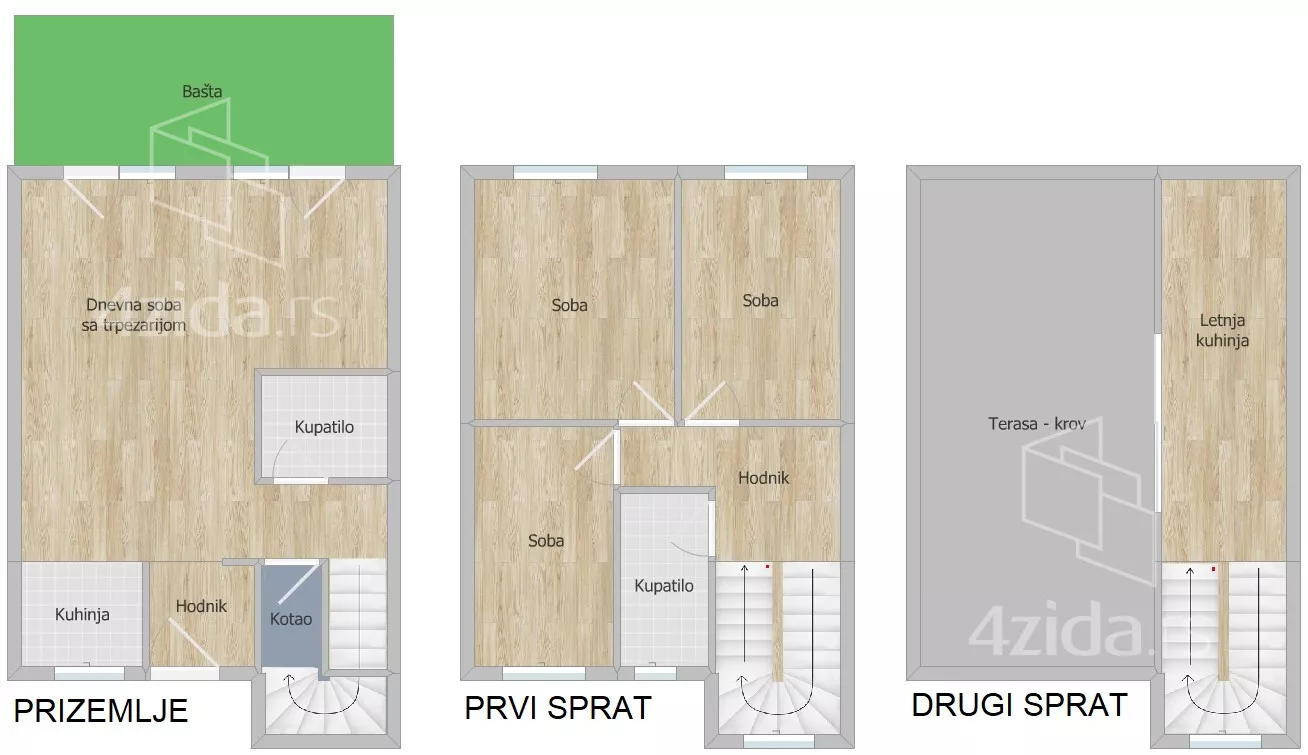 Četvoroiposoban stan | 4zida