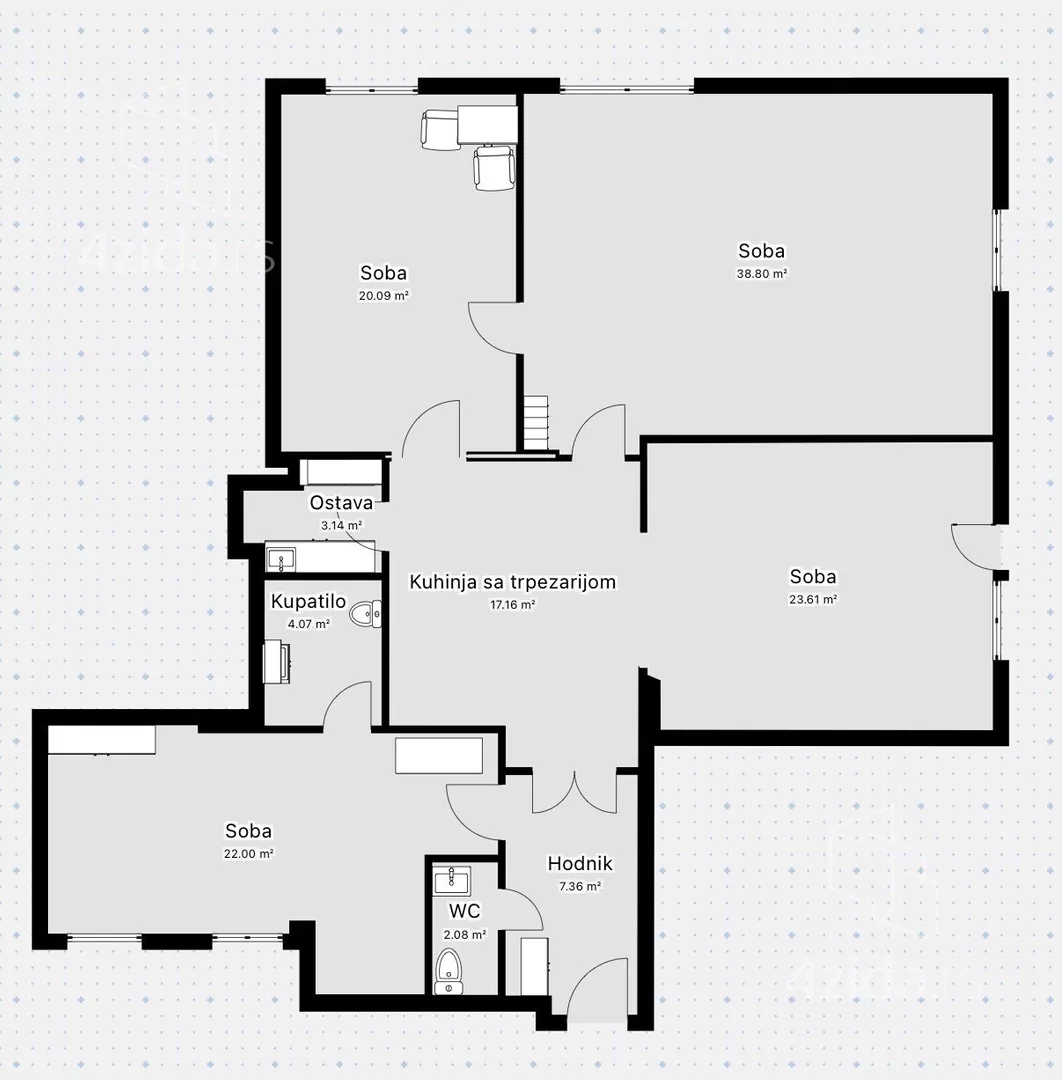 Četvorosoban stan | 4zida