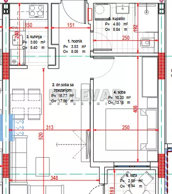 Jednoiposoban stan | 4zida