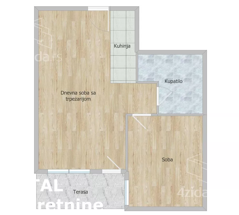 Dvosoban stan | 4zida