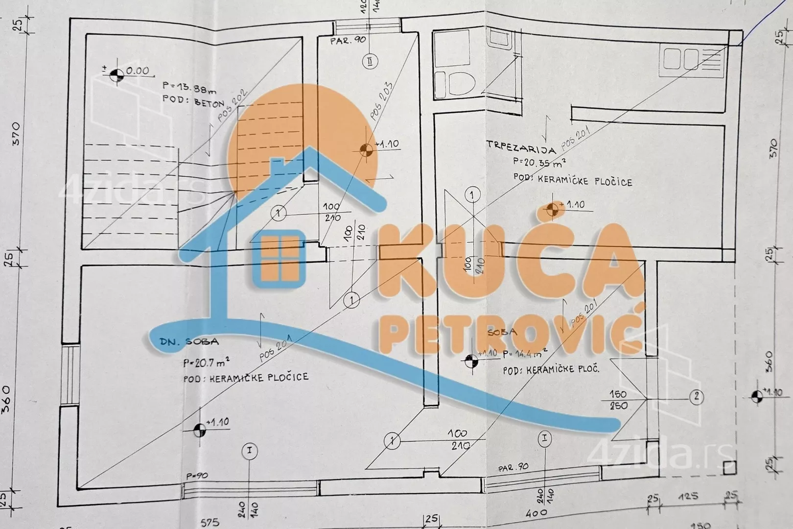 1-etažna kuća | 4zida