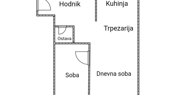 Dvosoban stan | 4zida