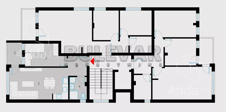 Dvosoban stan | 4zida