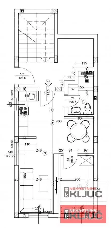 Jednoiposoban stan | 4zida