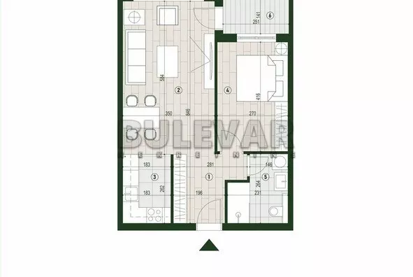 Dvosoban stan | 4zida