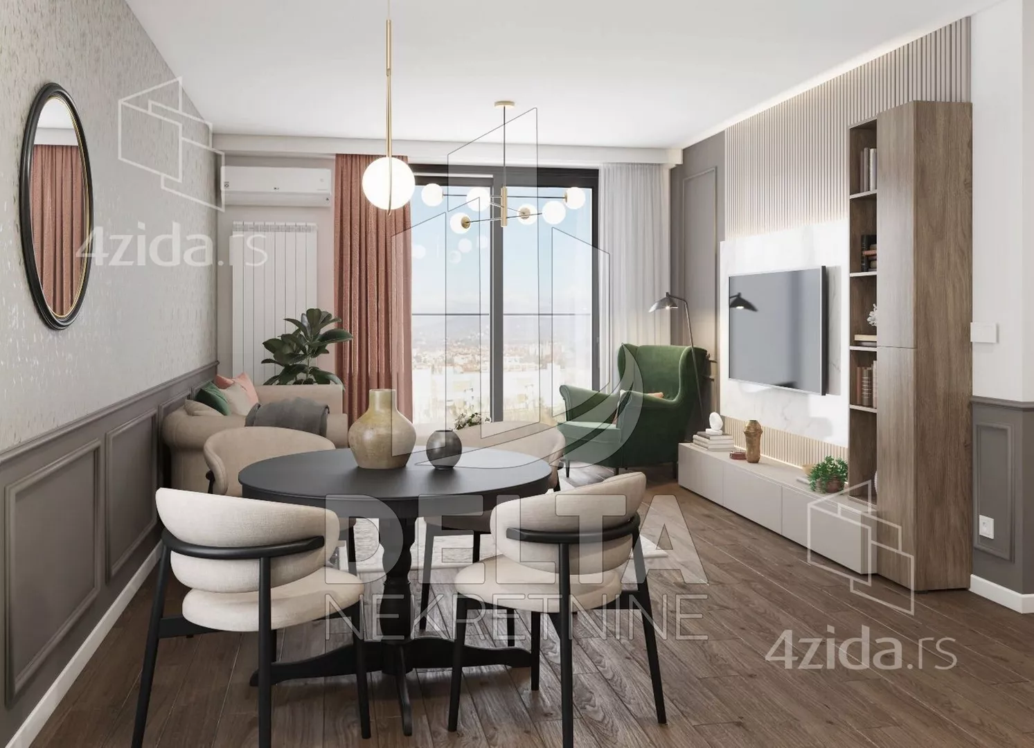 Trosoban stan | 4zida