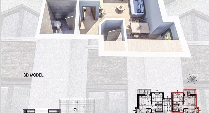 Jednosoban stan | 4zida