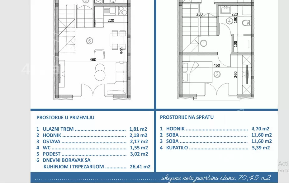 2-etažna kuća | 4zida