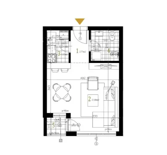 Jednosoban stan | 4zida