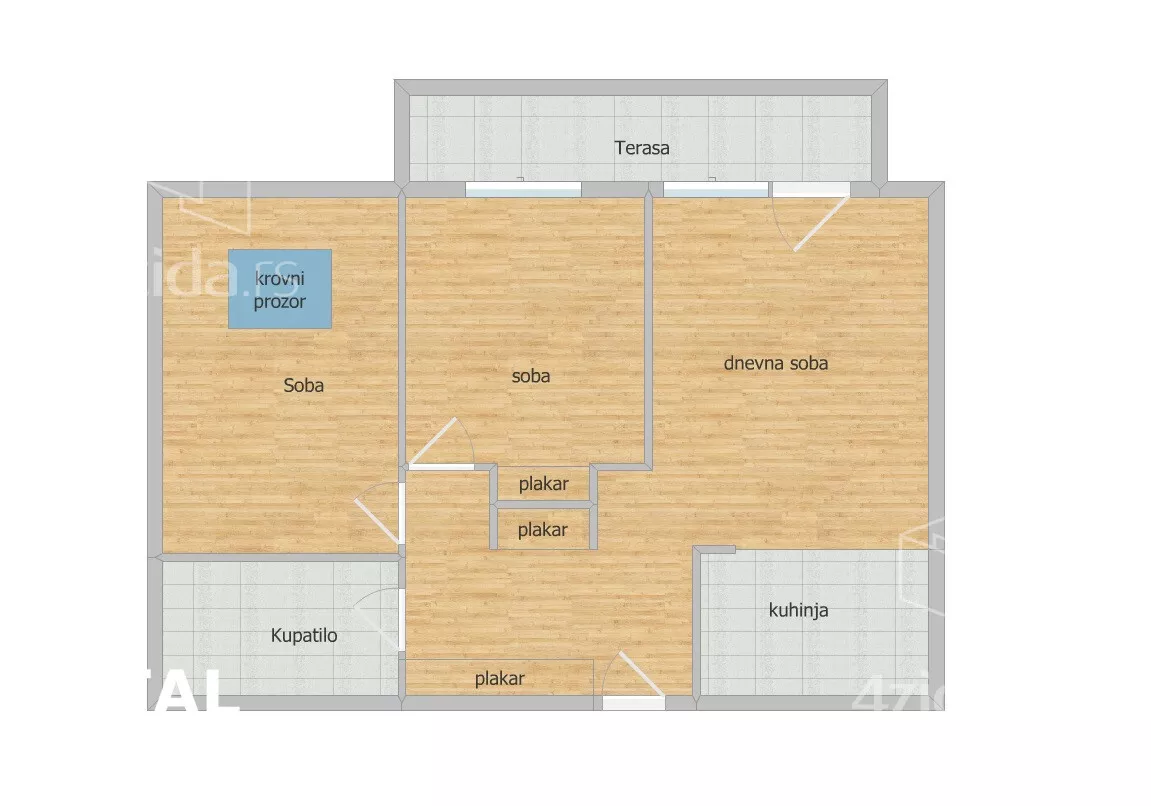 Dvoiposoban stan | 4zida