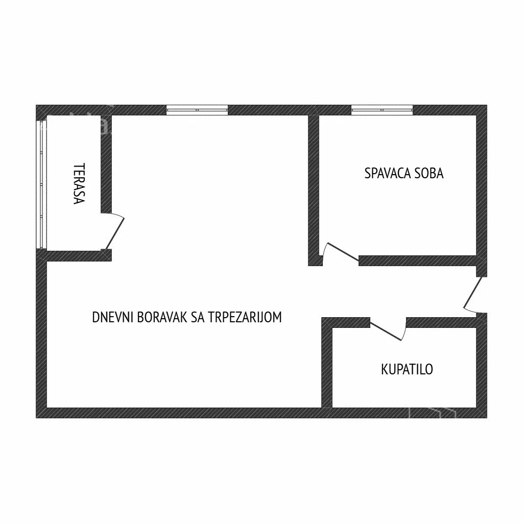 Jednosoban stan | 4zida