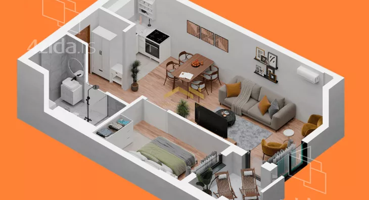 Dvosoban stan | 4zida