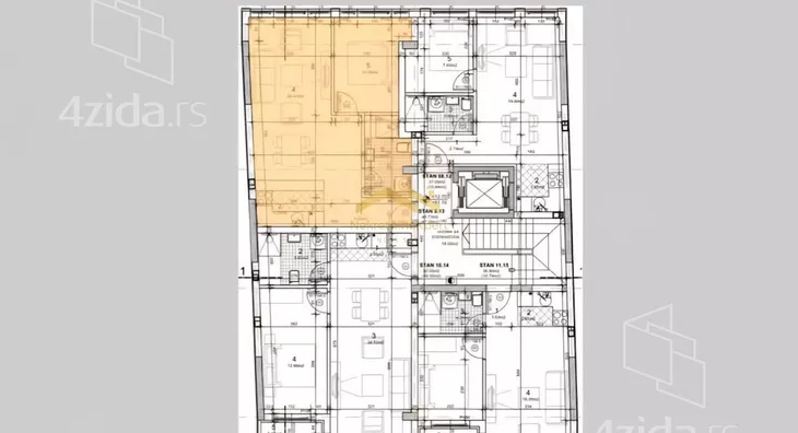 Dvosoban stan | 4zida