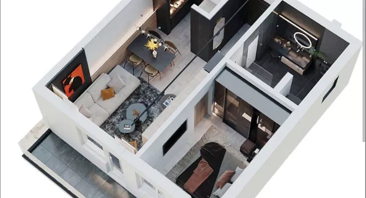 Jednoiposoban stan | 4zida