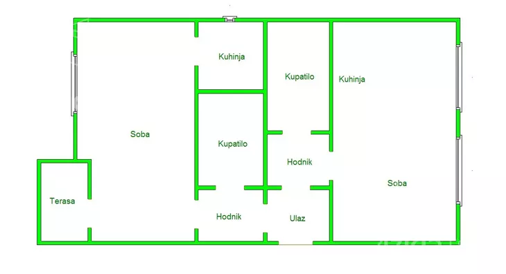Trosoban stan | 4zida
