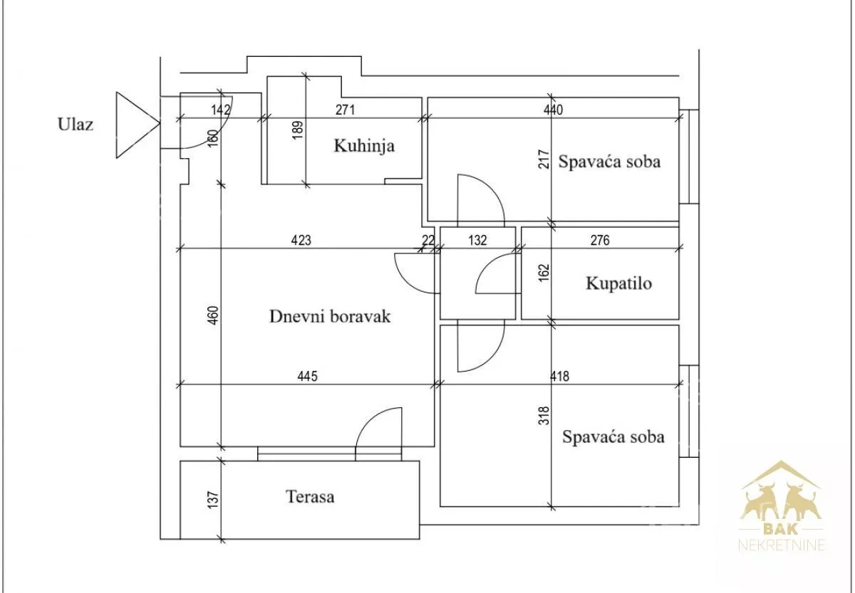 Trosoban stan | 4zida