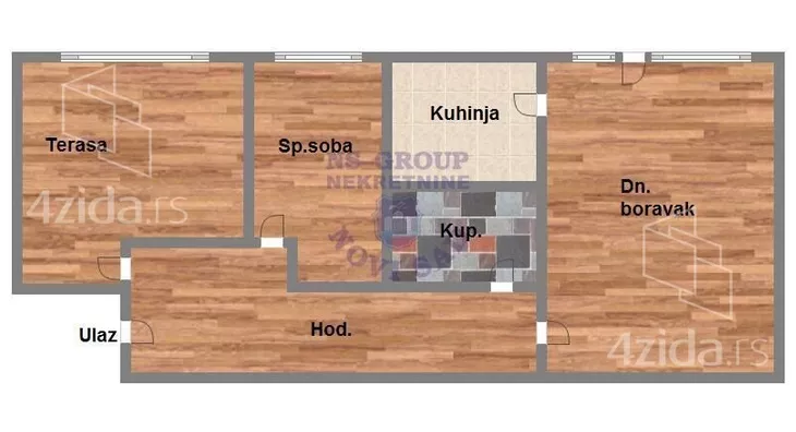 Trosoban stan | 4zida