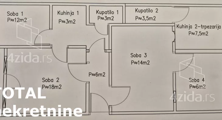 Dvoiposoban stan | 4zida