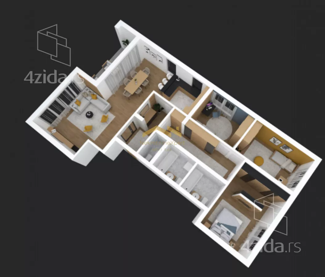 Četvorosoban stan | 4zida