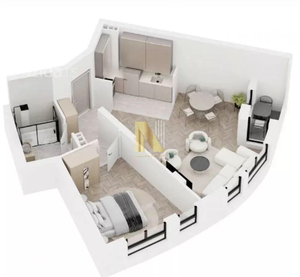 Dvosoban stan | 4zida