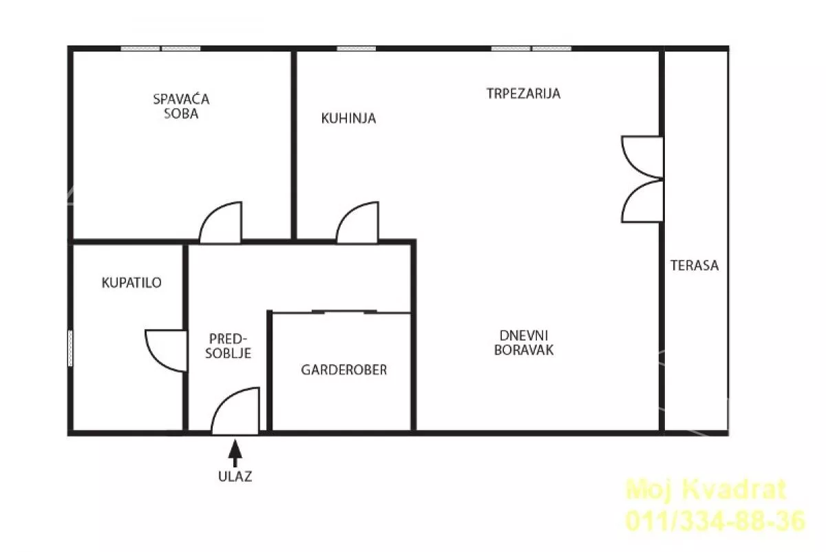 Dvosoban stan | 4zida