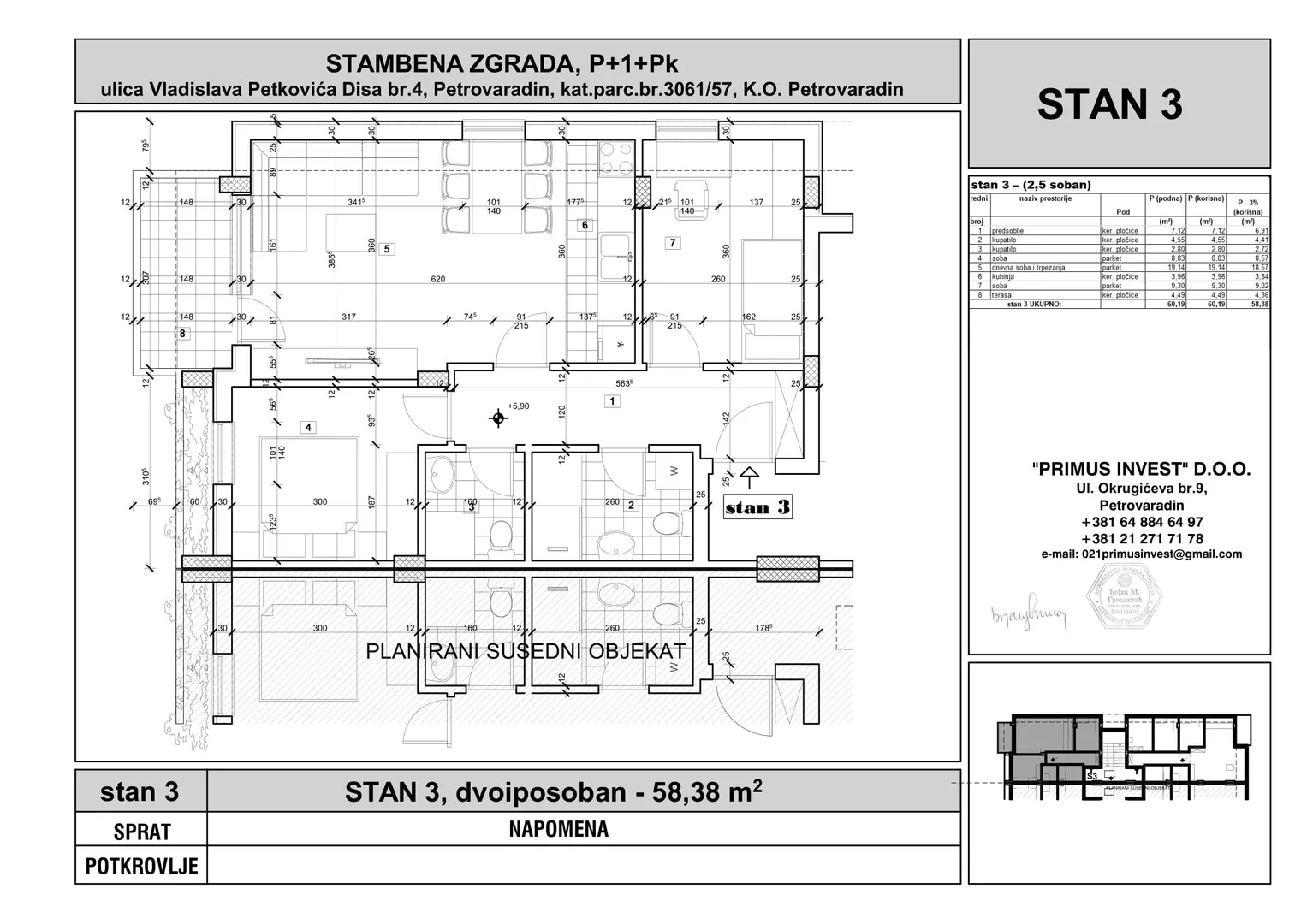 Dvoiposoban stan | 4zida