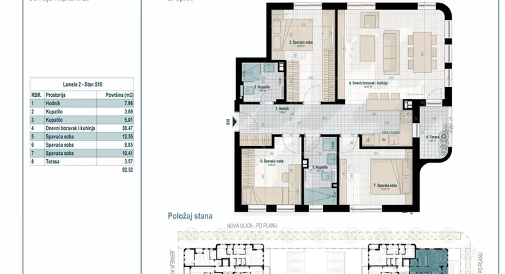 Troiposoban stan | 4zida