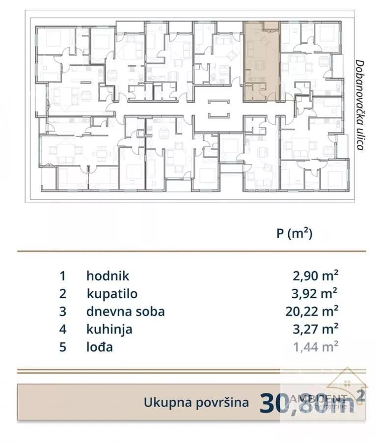 Jednosoban stan | 4zida