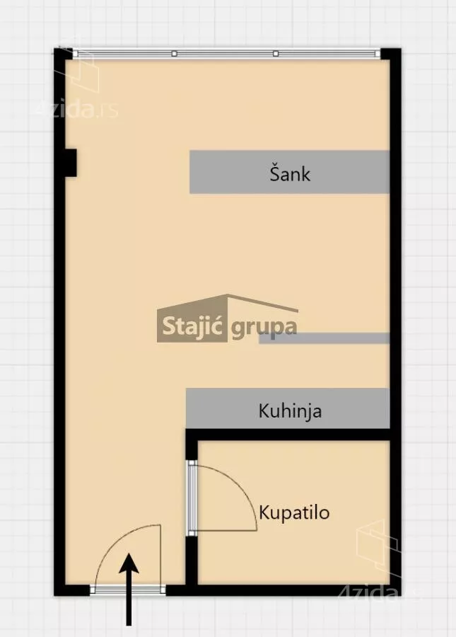 Garsonjera | 4zida
