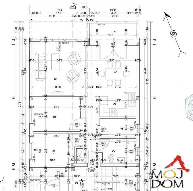 Trosoban stan | 4zida