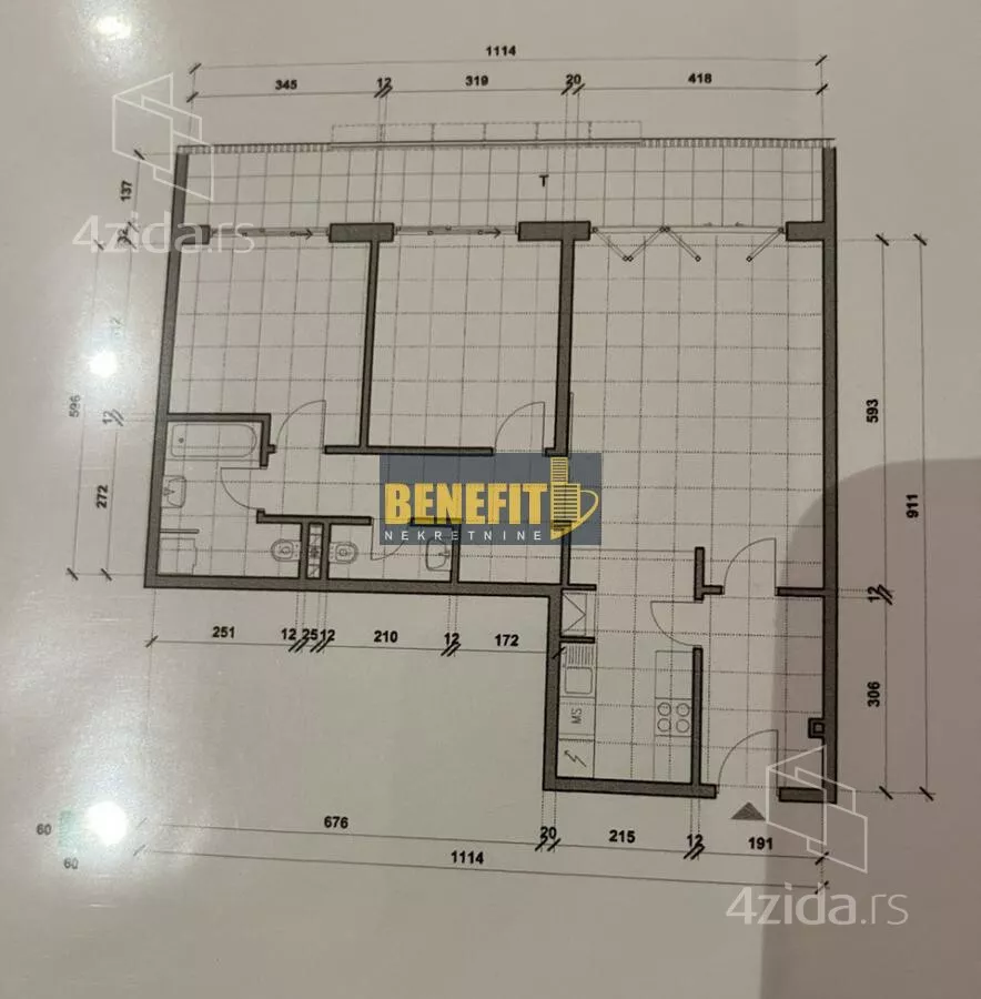 Trosoban stan | 4zida