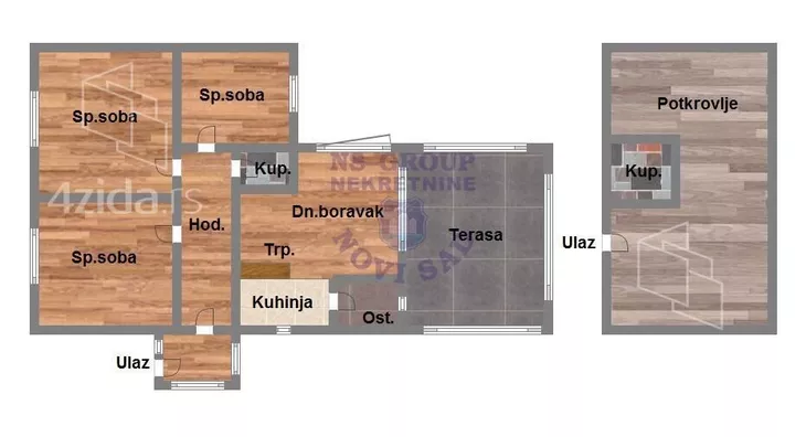 2-etažna kuća | 4zida