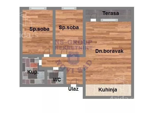 Trosoban stan | 4zida