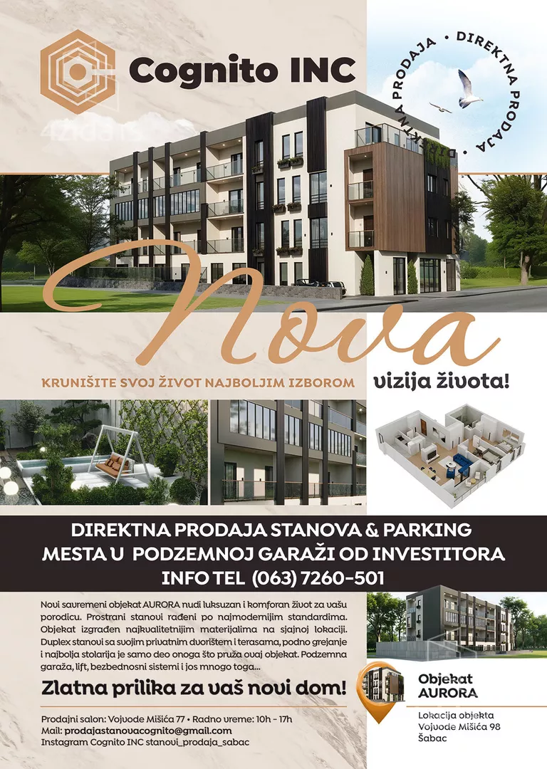 Trosoban stan | 4zida