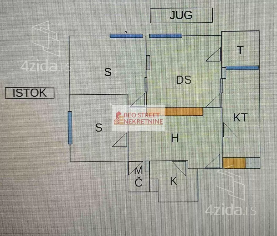 Trosoban stan | 4zida