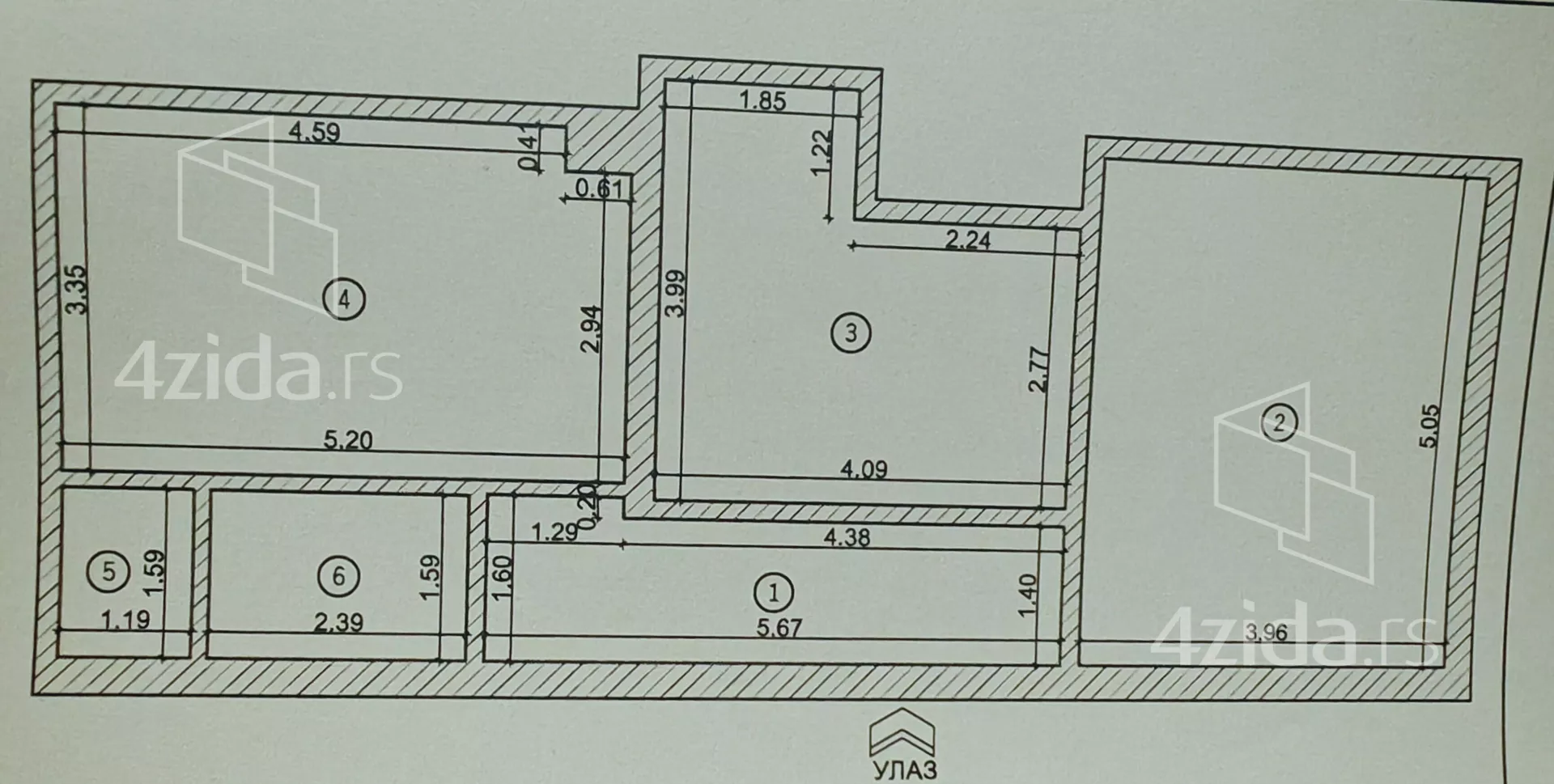 Dvoiposoban stan | 4zida