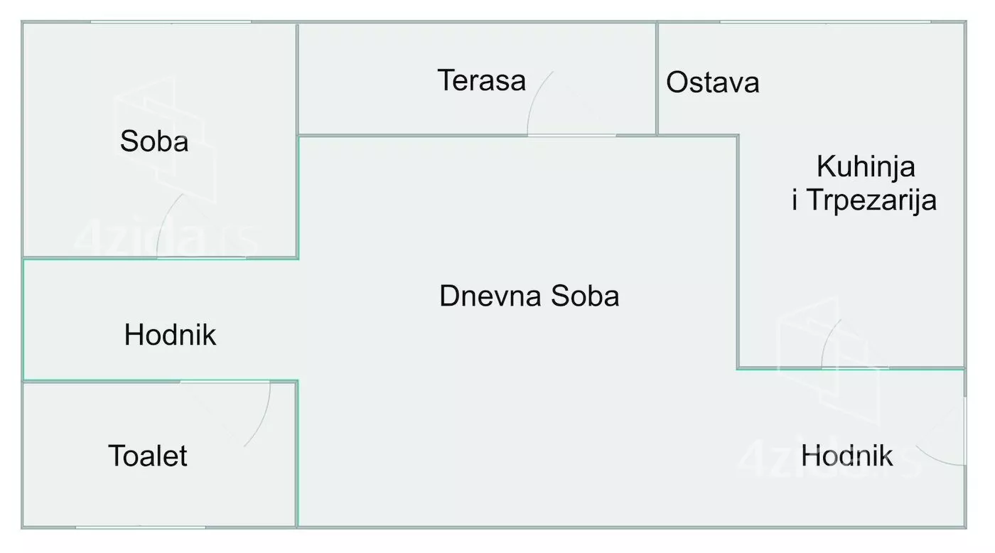 Dvosoban stan | 4zida