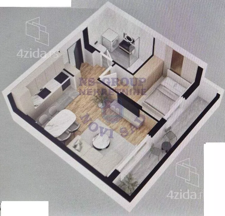 Dvosoban stan | 4zida