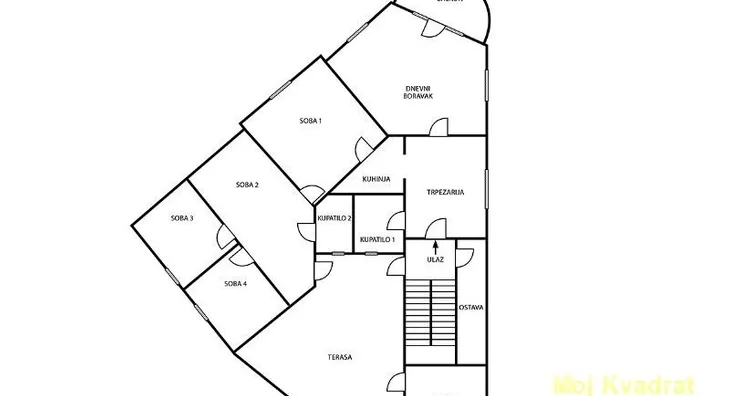 Petosoban stan | 4zida