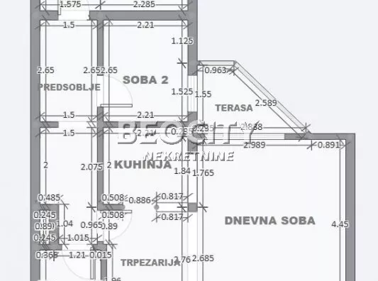 Troiposoban stan | 4zida