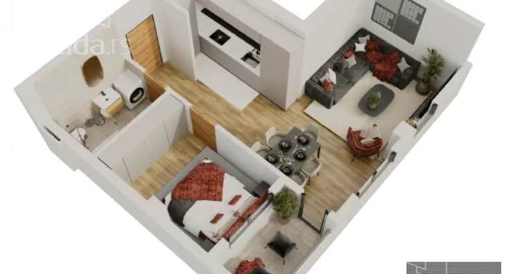 Dvosoban stan | 4zida