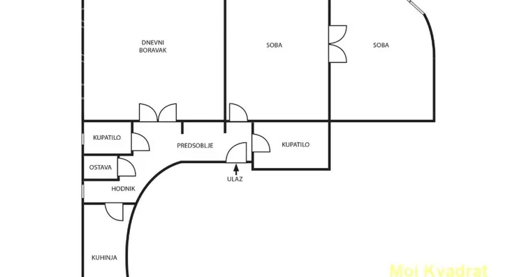 Trosoban stan | 4zida
