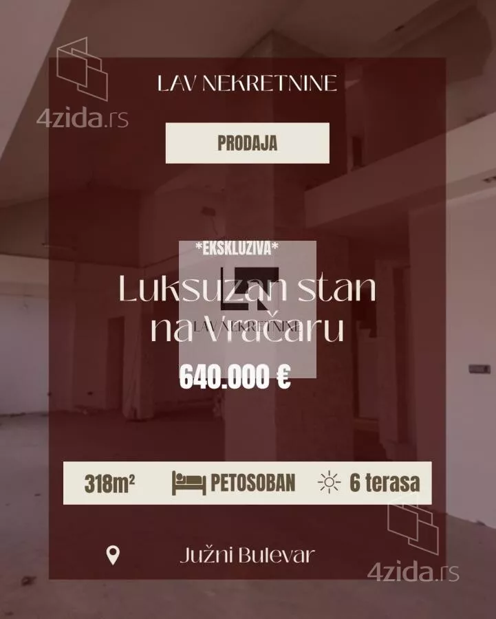Sedmosoban stan | 4zida