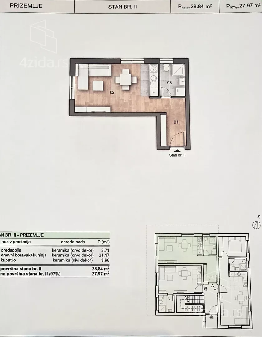 Garsonjera | 4zida