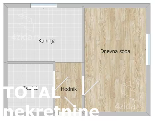 Jednosoban stan | 4zida