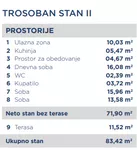 Trosoban stan | 4zida