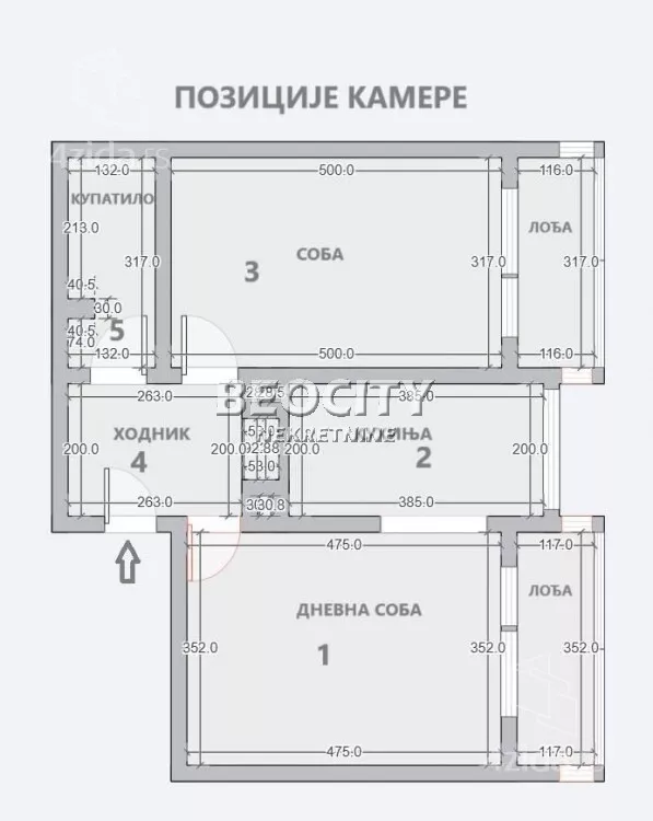 Dvosoban stan | 4zida