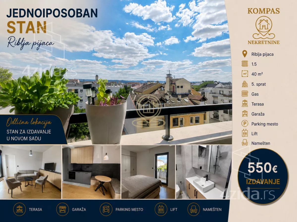 Jednoiposoban stan | 4zida