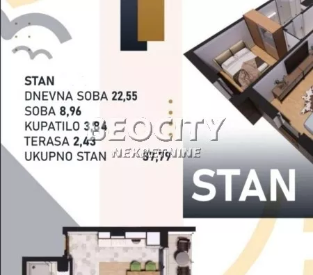 Jednoiposoban stan | 4zida