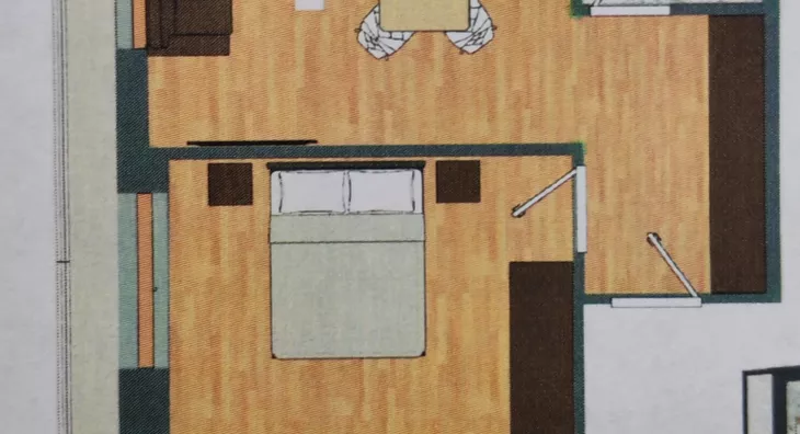 Jednoiposoban stan | 4zida